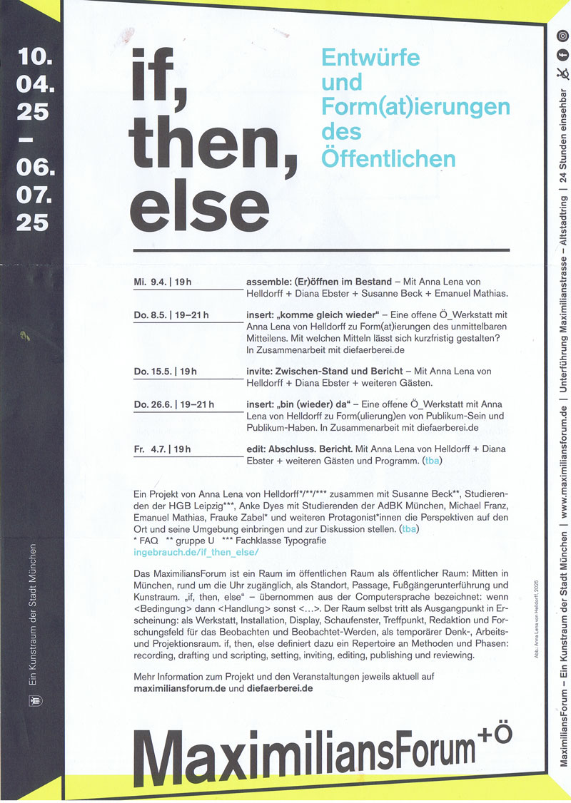 von-helldorff-if-then-else-maximiliansforum-2025-flyer